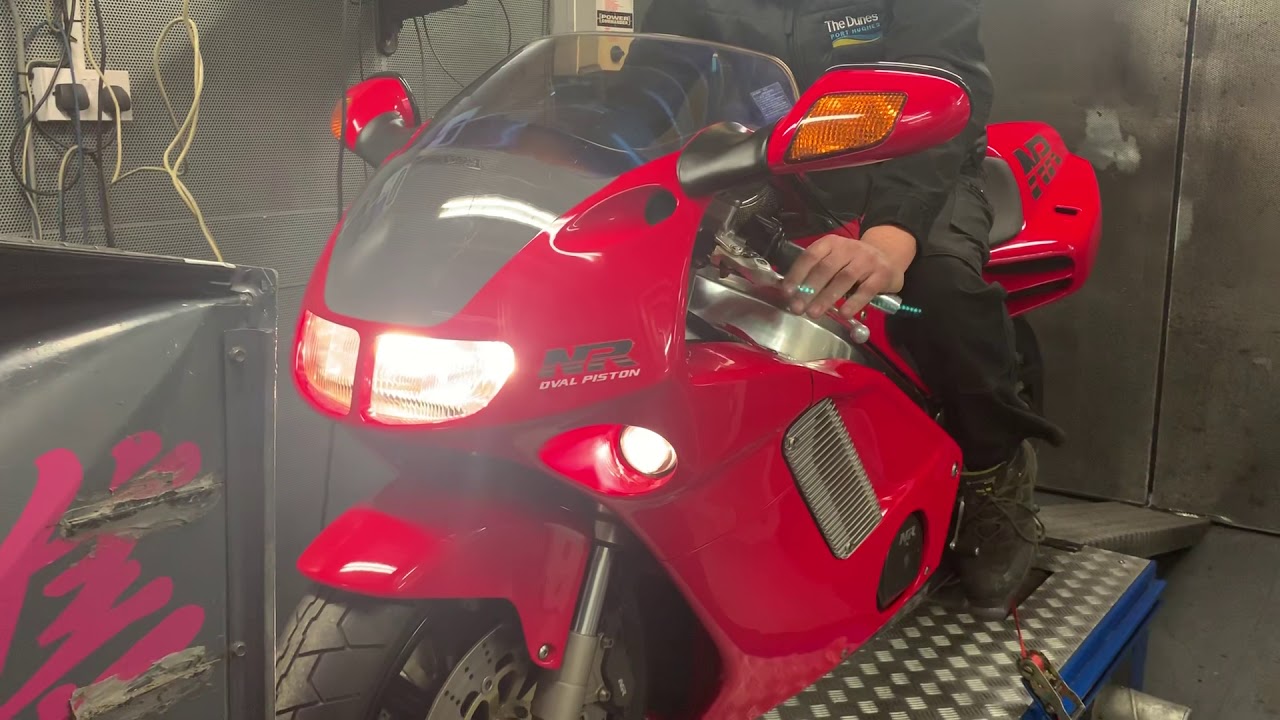 HONDA NR 750 Dyno Run 2