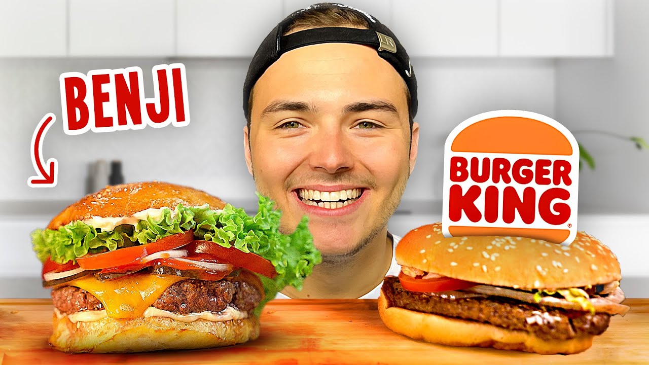 Burger King Whopper zu Hause machen, aber in besser