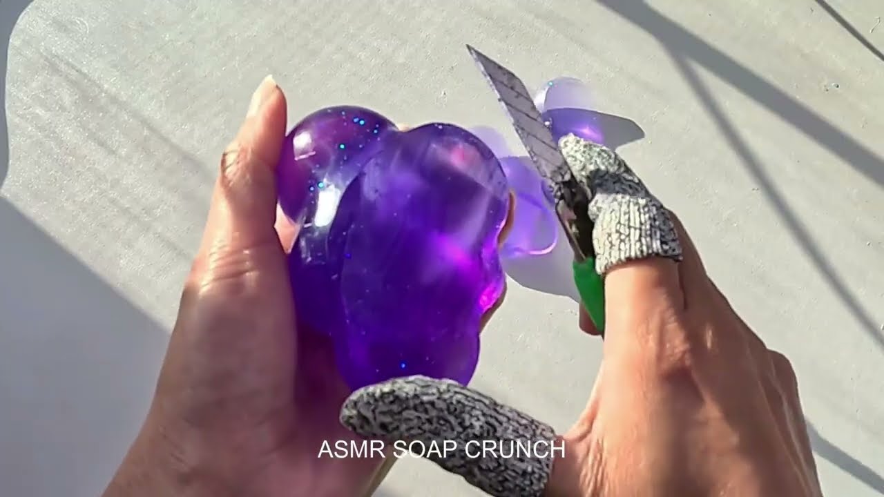 SOFT Soap Cutting ASMR Satisfying Sounds