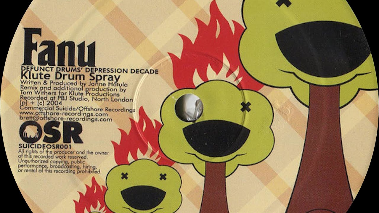 Fanu - Defunct Drums' Depression Decade (Klute Drum Spray)