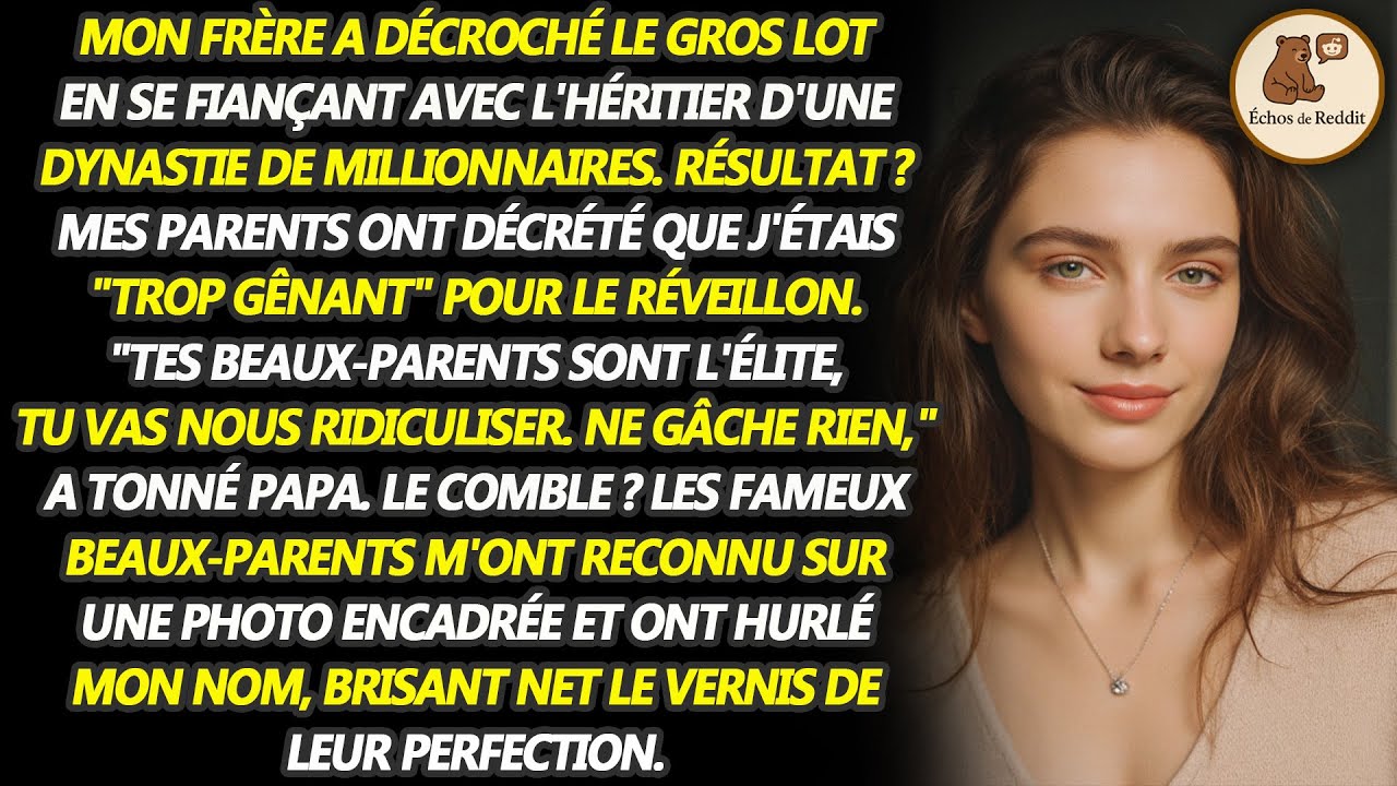 Mon frère m'a cachée à sa belle-famille d'élite - jusqu'à ce qu'ils me reconnaissent à la fête