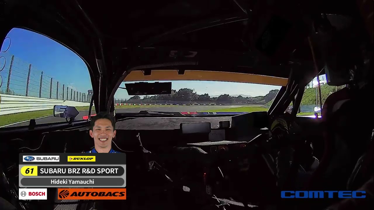 Rd.3 SUZUKA 予選オンボード GT300クラス ポールポジション SUBARU BRZ R&D SPORT 山内 英輝
