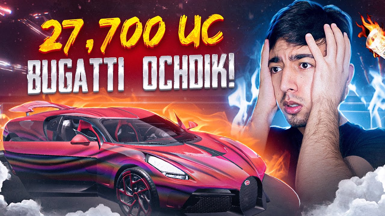 27,700 UC BUGATTI HAMMASINI OLDIM 🔥 MANA BU OMAD!