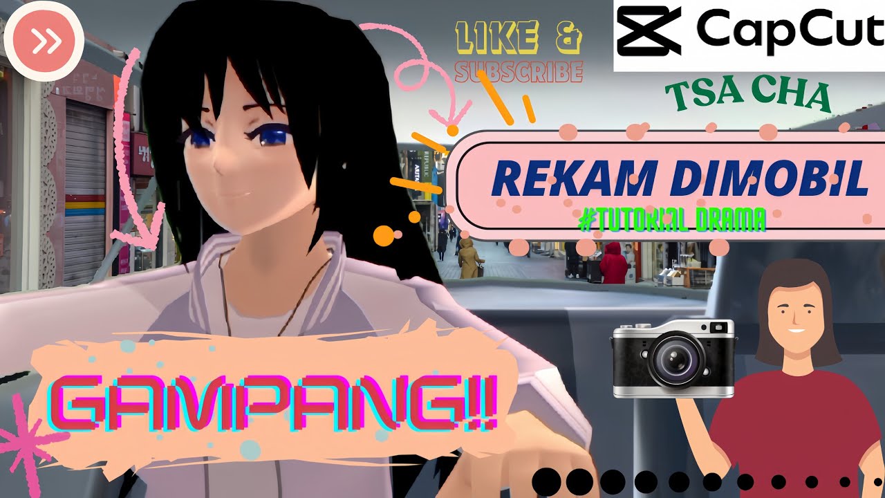 TUTORIAL KAMERA DALAM MOBIL?! | SAKURA SCHOOL SIMULATOR | GAMPANG!!