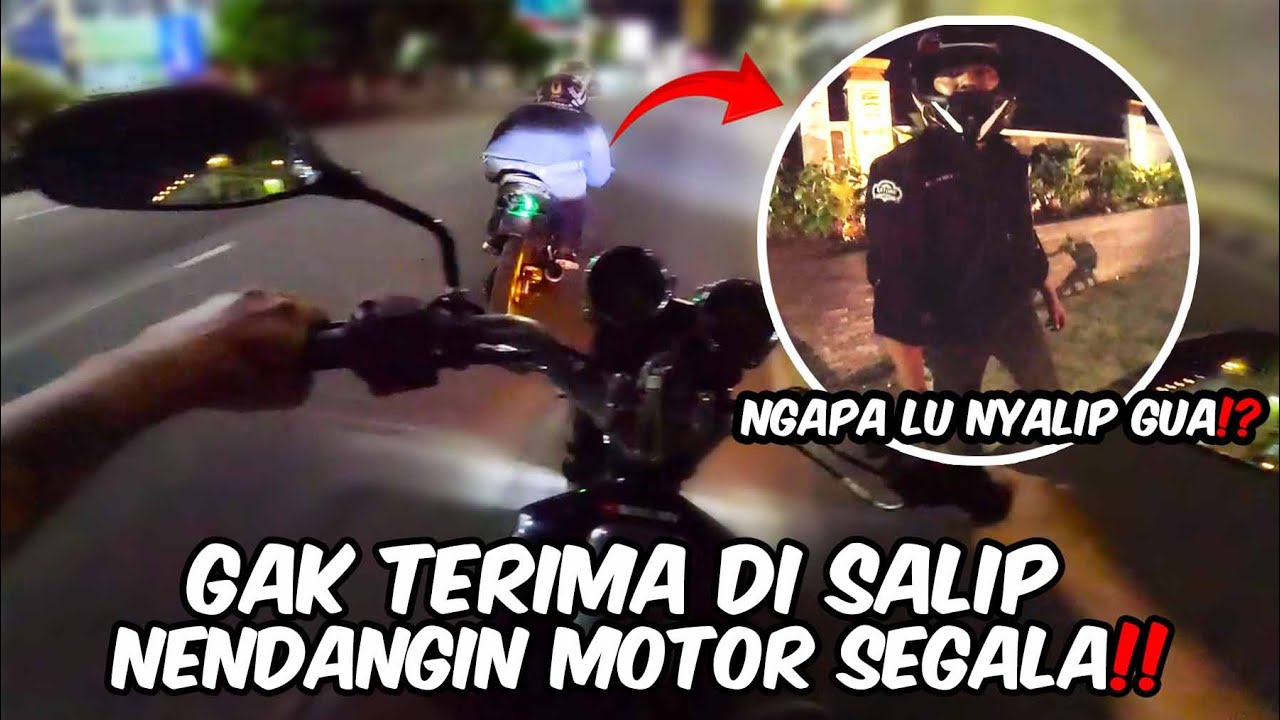 KEJAR KEJARAN PANAS🔥 FU NGGA TERIMA DI SALIP RX KING