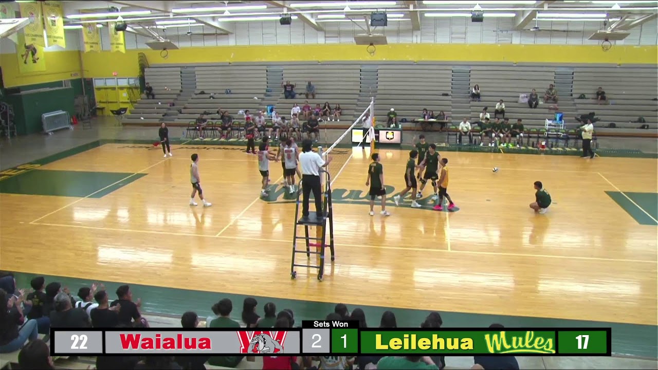 2024 Leilehua vs. Waialua- Boys Volleyball