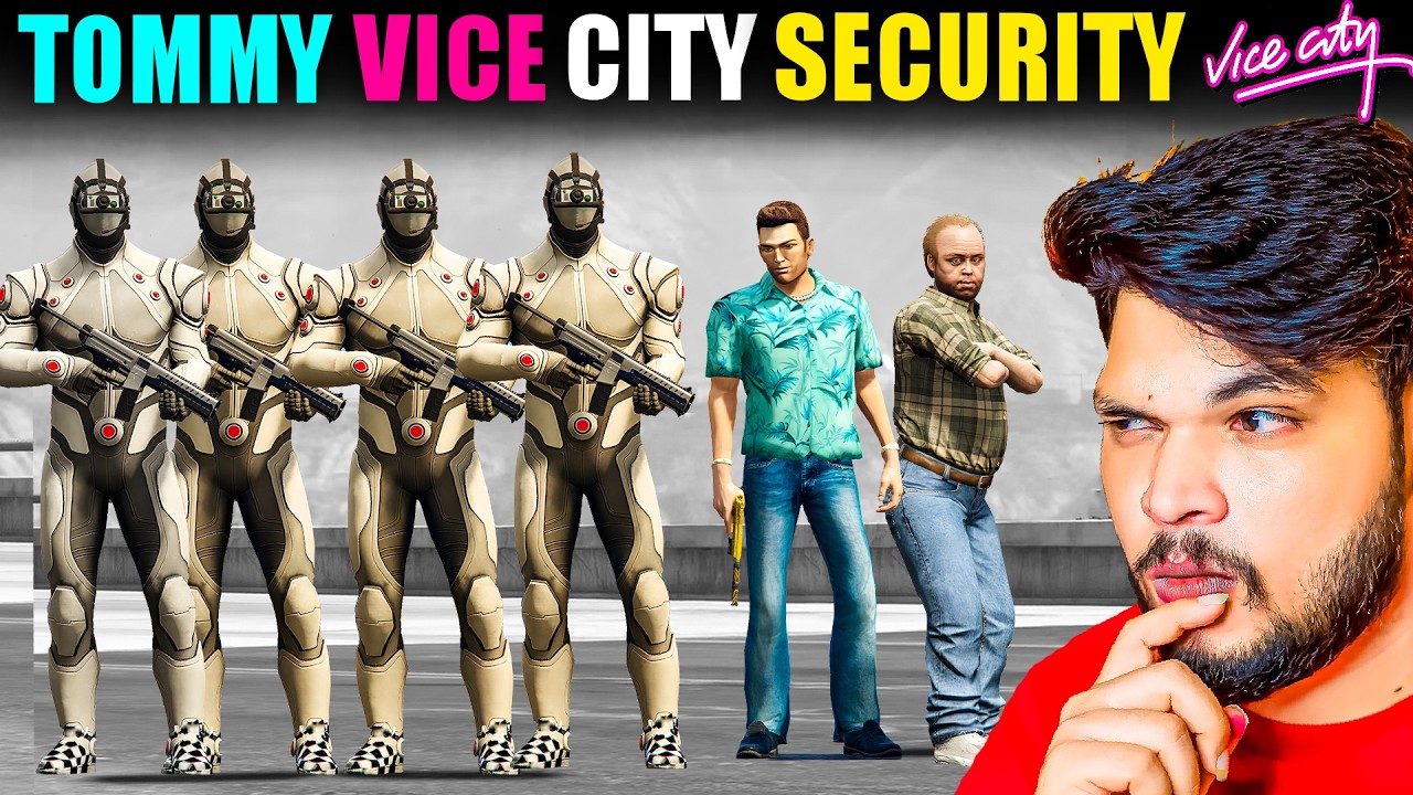 Why Did Tommy Vercetti Gift Advanced Vice City Security to Michael? in GTA 5 | Techno Gamerz