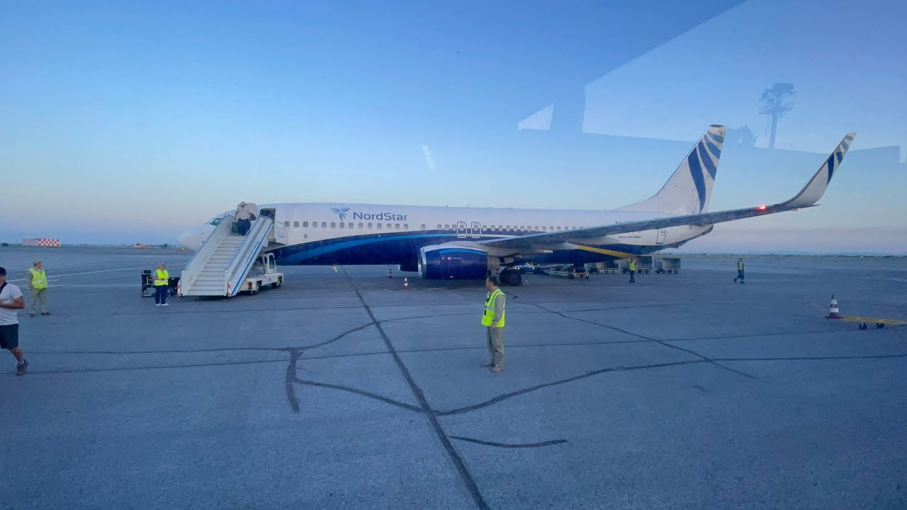Перелет Сочи - Абакан/ А\К Nordstar/ Boeing 737-800/ Бизнес Класс