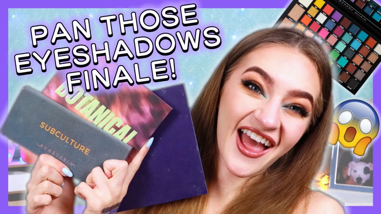 Pan Those Eyeshadows 2024 FINALE!! (goodbye old friend...)