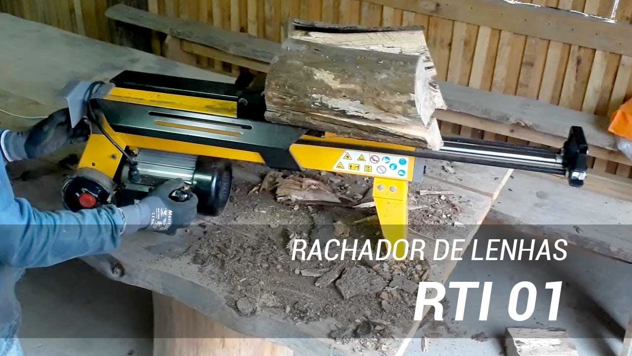 Rachador de lenha el&eacute;trico para uso dom&eacute;stico ou comercial - Lippel RTI 01