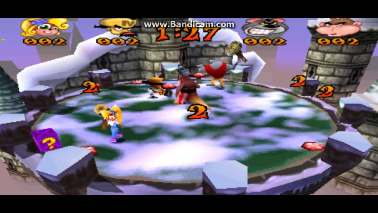 Crash Bash Walkthrough Part 37 (Mallet Mash: Trophy, Gem, Crystal, Gold Relic)