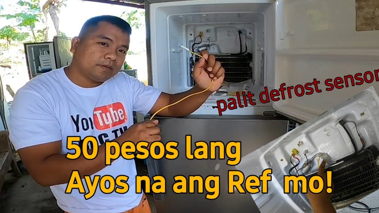 Humina ang  lamig ng No frost Ref mo - 50 pesos lng ayos na!