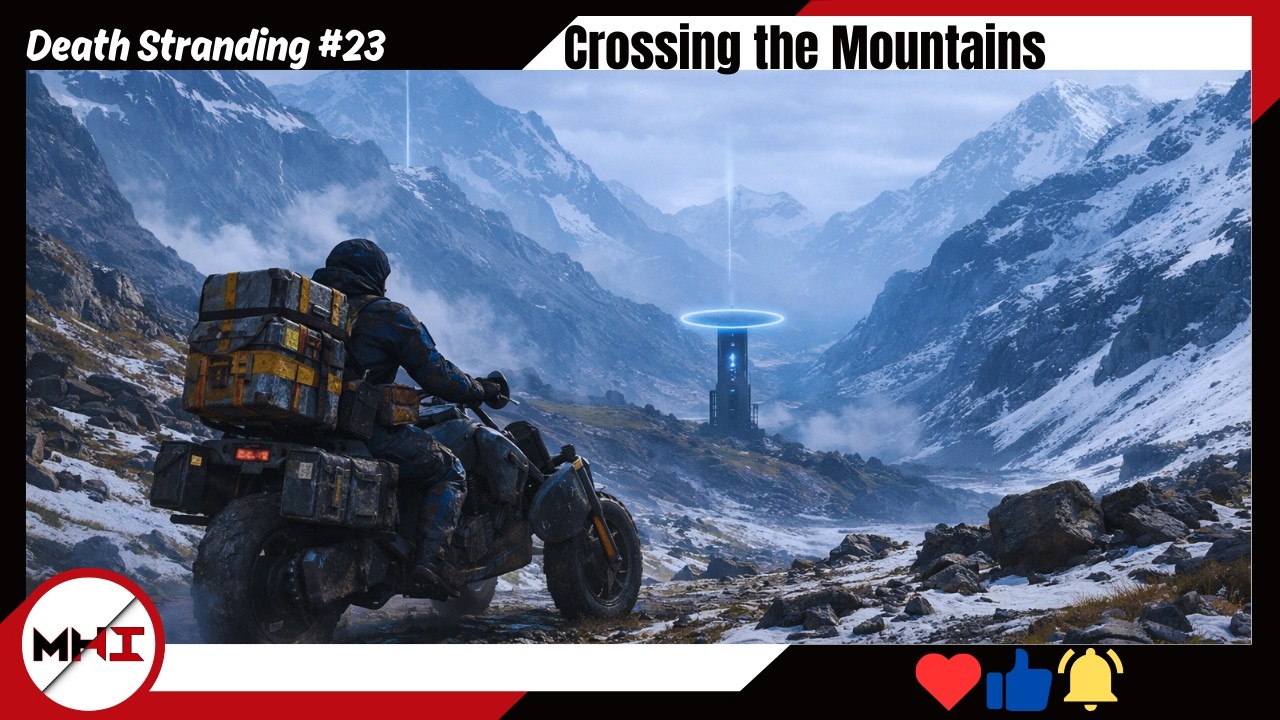 Death Stranding - Crossing the Mountains to Reconnect the World #23