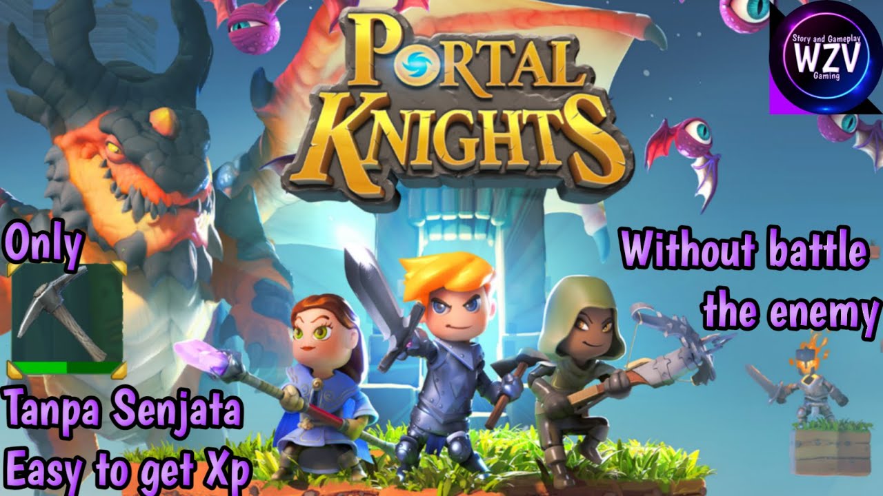 Portal Knights || Get Xp? for easy level up || WZV