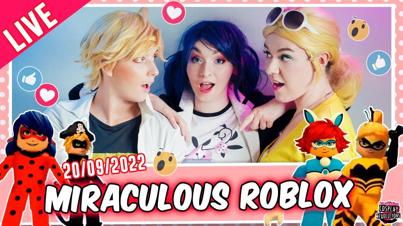 Miraculous Ladybug Livestream - Miraculous Roblox gameplay! 🐞