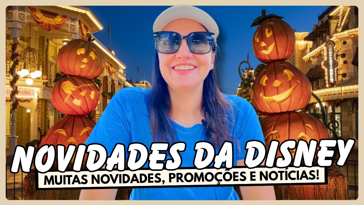 Muitas NOT&Iacute;CIAS da DISNEY e dos PARQUES DE ORLANDO!