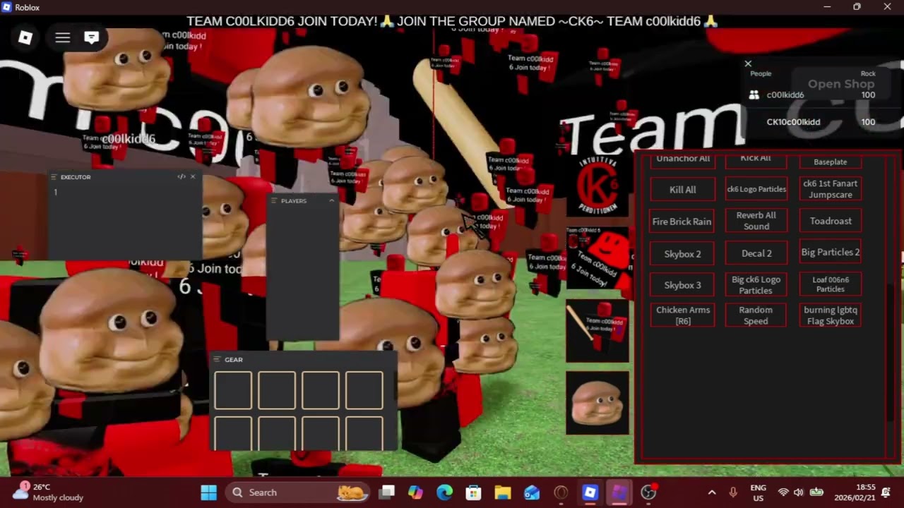 Using the og ck6 gui ft. THE OG CK6
