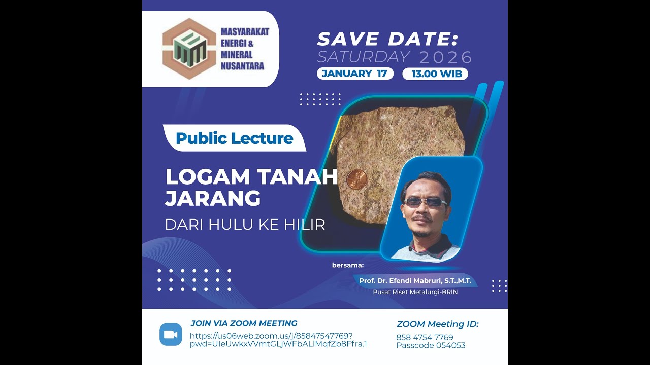 Logam Tanah Jarang Dari Hulu ke Hilir