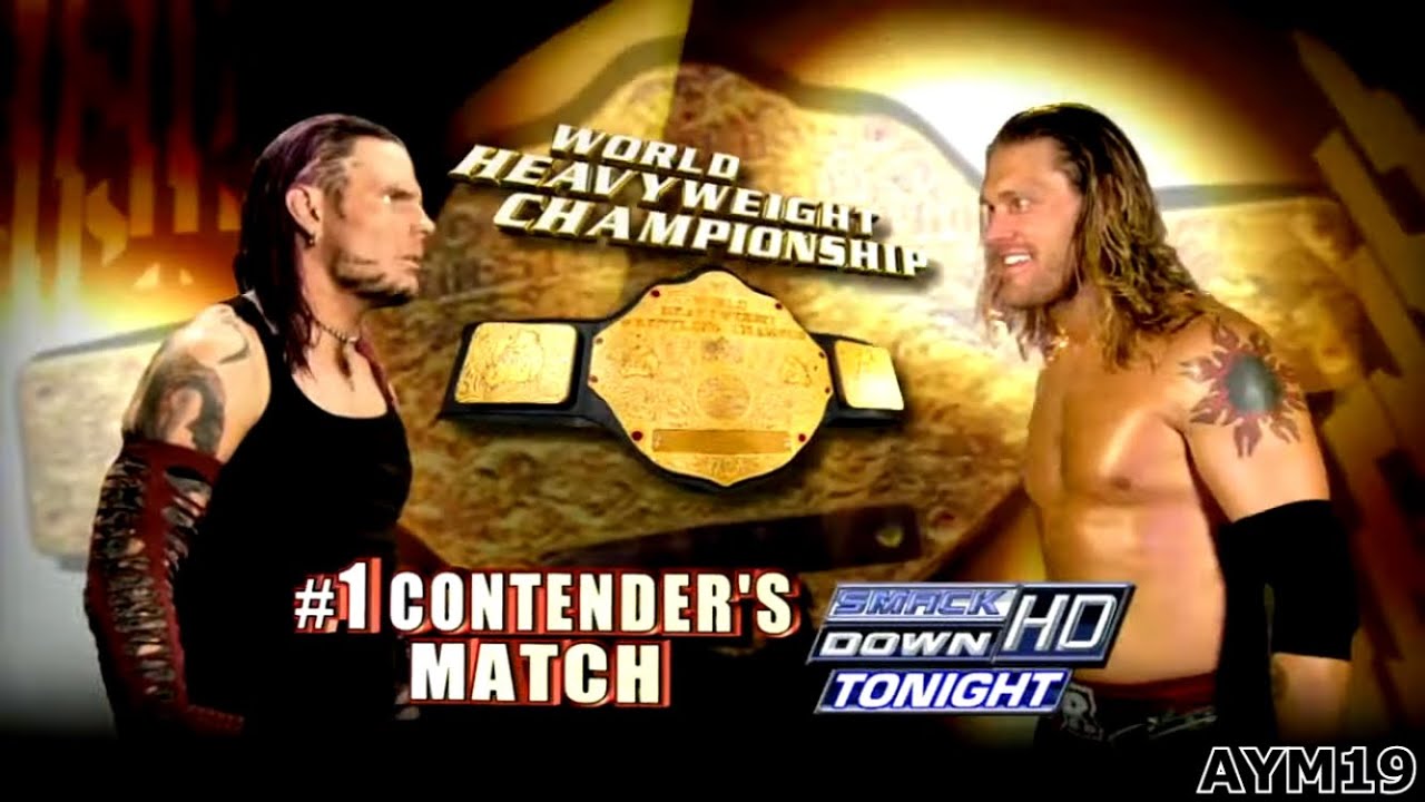 Edge vs Jeff Hardy SmackDown! 6/12/2009 Highlights