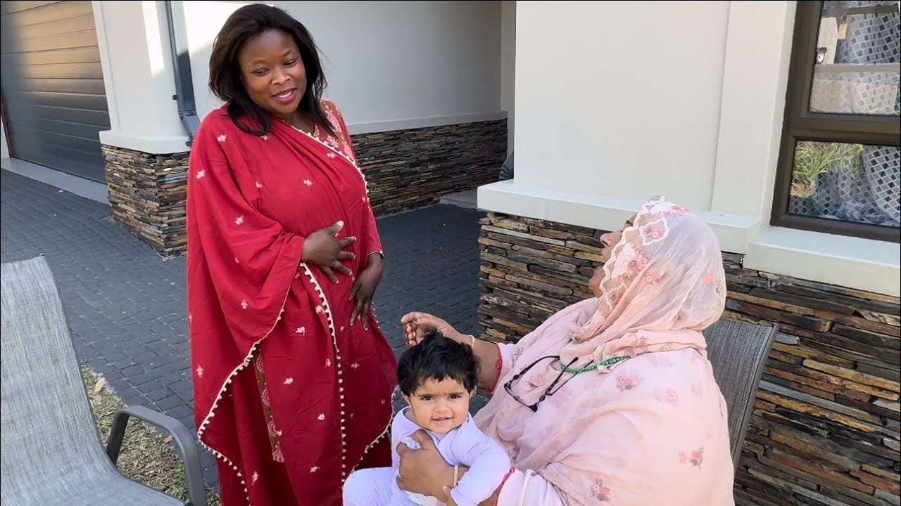 Mama yanda love this panjabi traditional dress😍