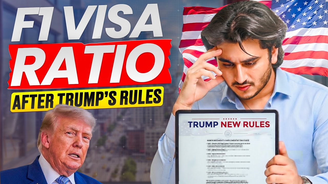 USA F1 Visa Ratio After Trump&rsquo;s New Rules 🇺🇸🚨| Should You Apply for USA in 2027? 🇺🇸 | 