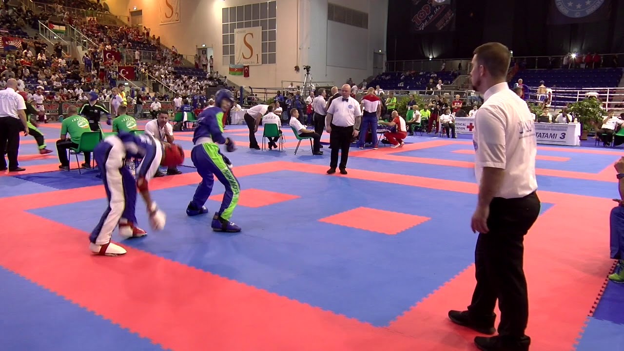 Nikolaos Presveias v Timotej Zavec WAKO World Championships 2018