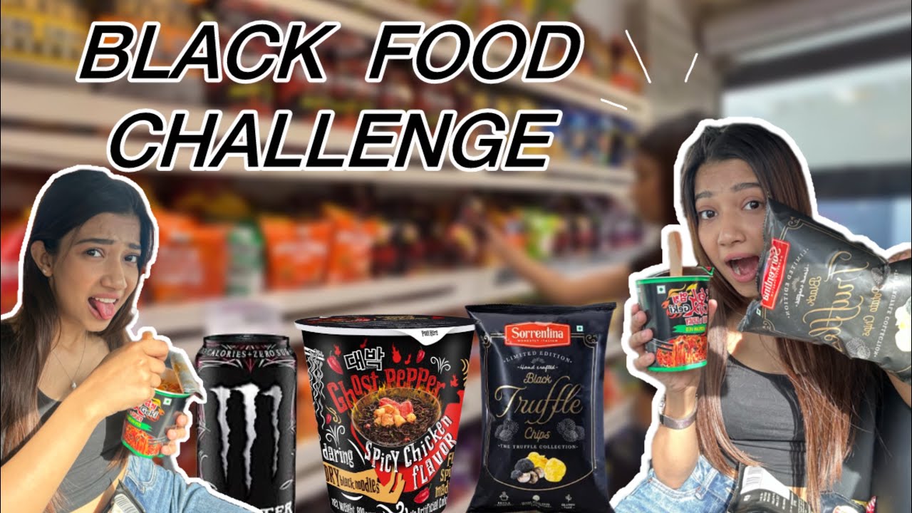 BLACK FOOD CHALLENGE  | AMRITA KHANAL| CHALLENGE |2024