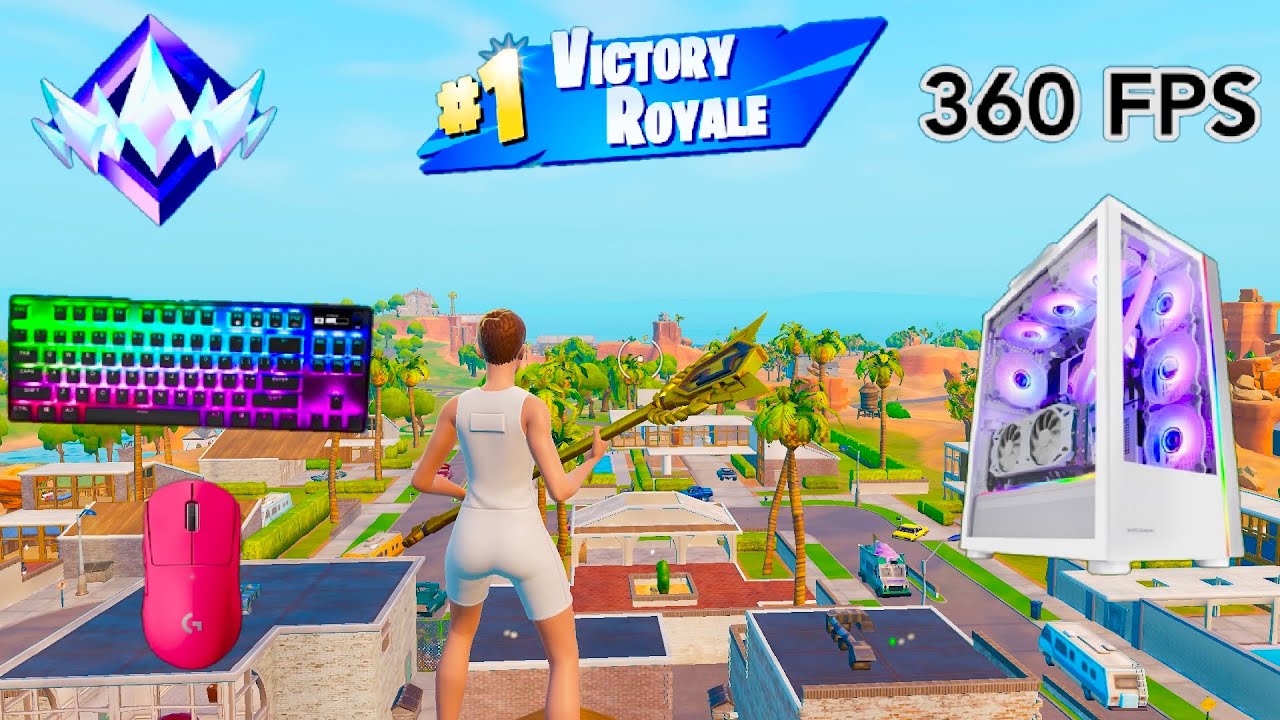 Fortnite Unreal Ranked Reload On PC | Keyboard & Mouse Gameplay | 360 FPS | 4K