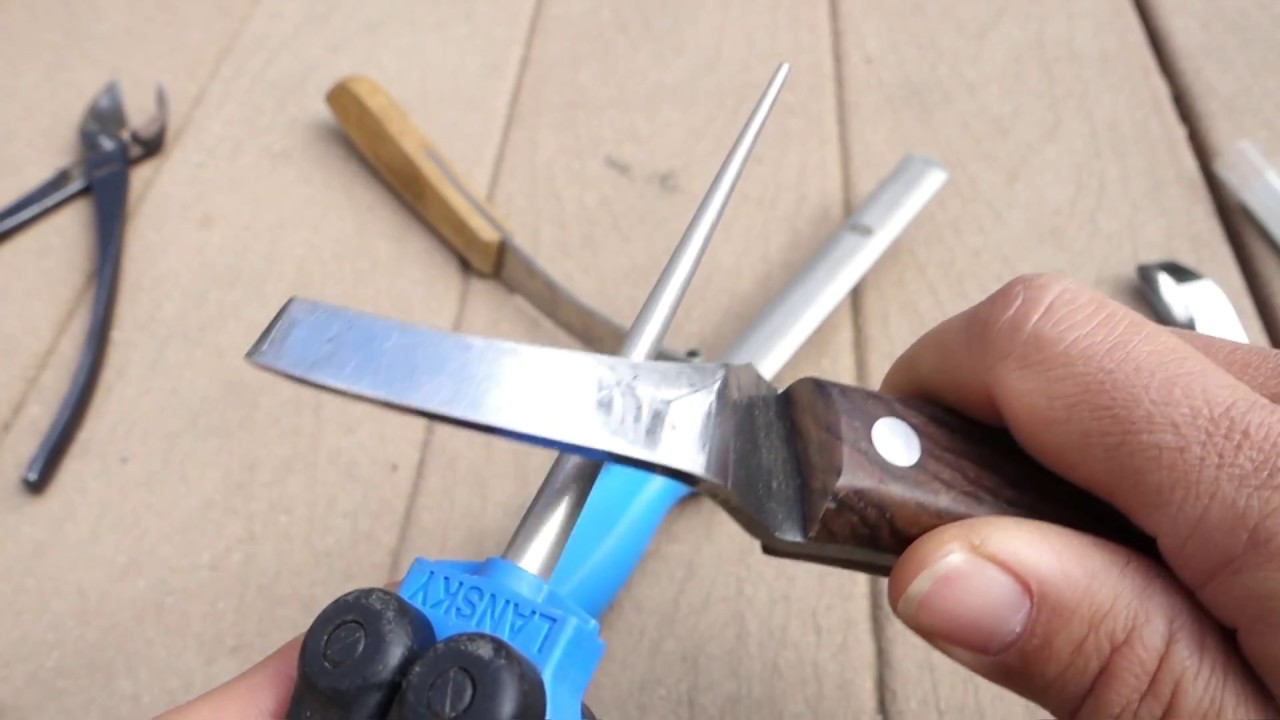 Sharpening Hoof Knives