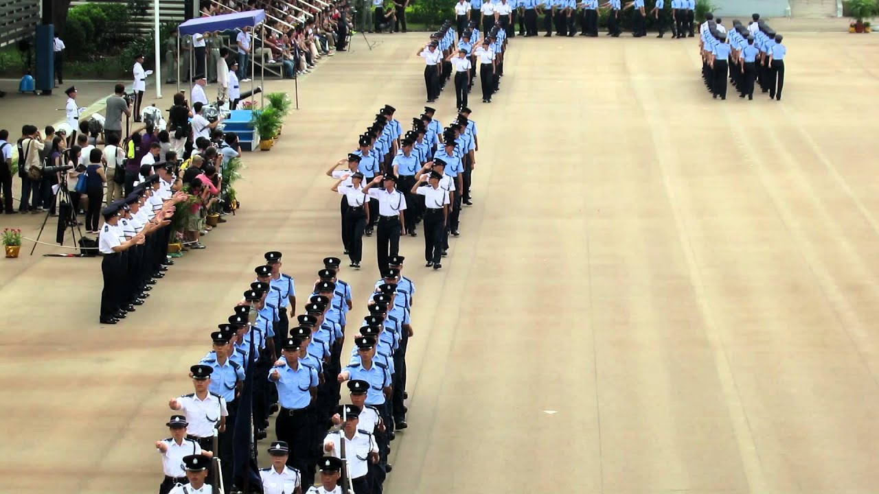 20120818 - 香港警察學院結業會操