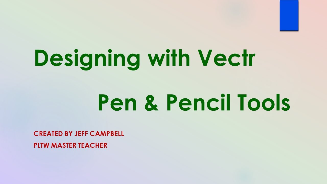 Designing with Vectr - The Pen and Pencil Tool