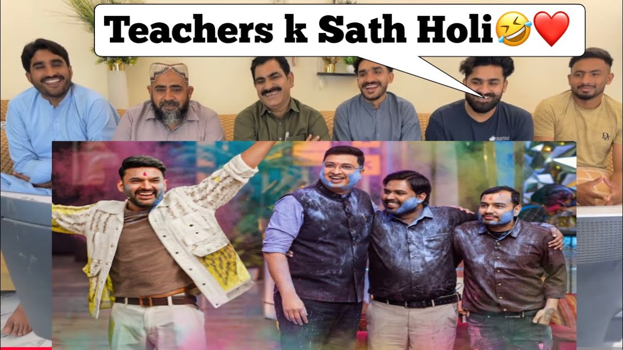 Holi Ki Comedy Pathshala - Khan Sir, NV Sir and Alakh Sir | Kapil Sharma