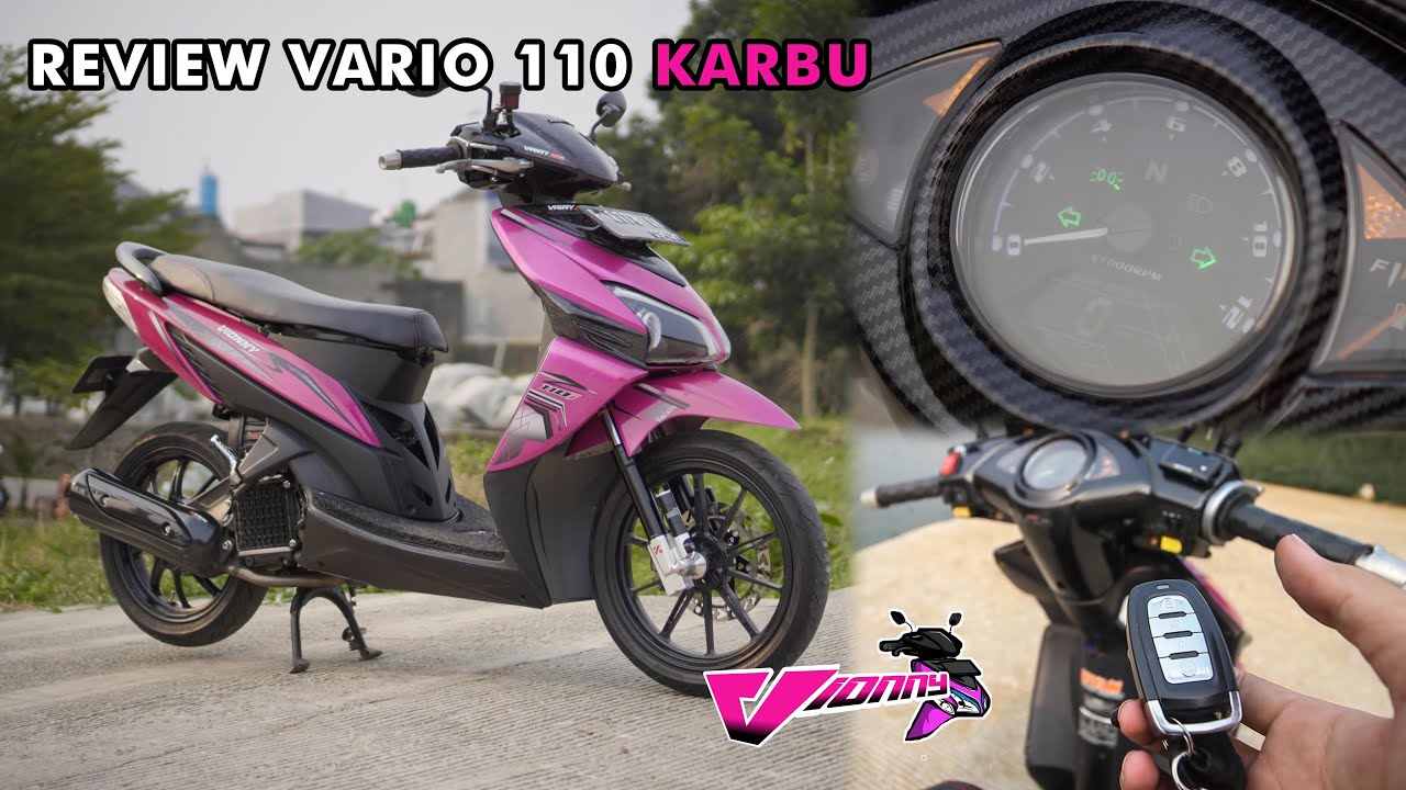 REVIEW VARIO 110 KARBU 