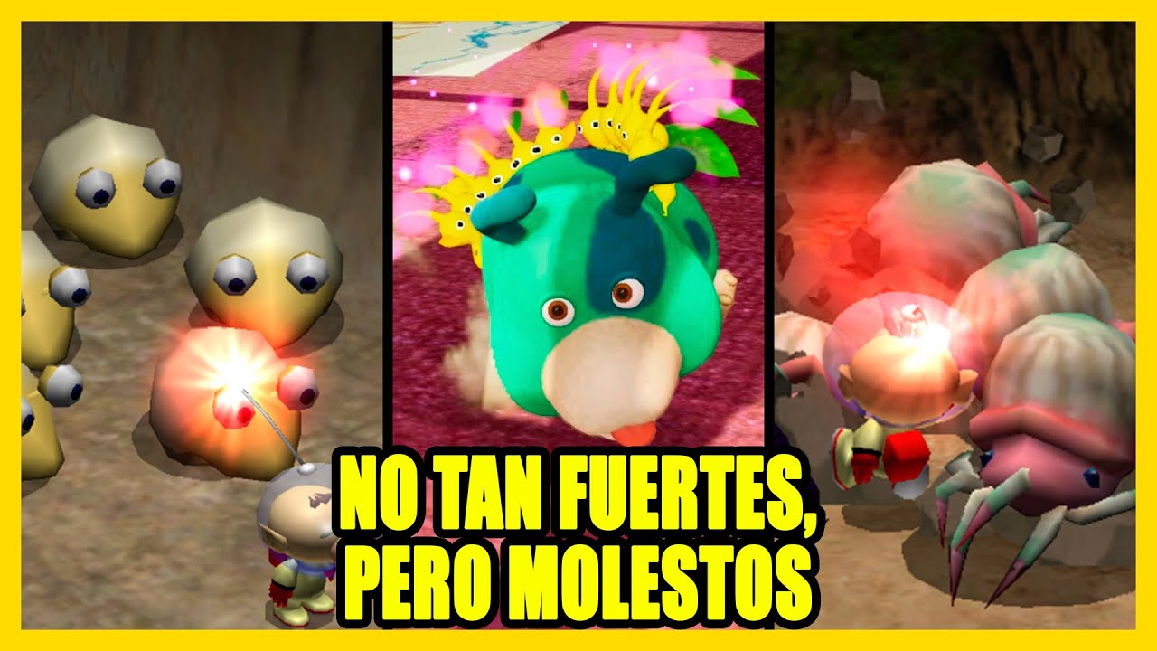 Los enemigos m&aacute;s molestos en Pikmin