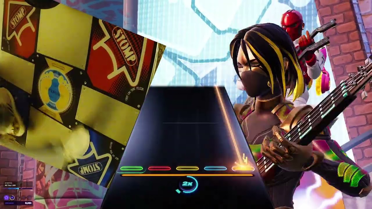Pump It Up Fortnite Festival Expert: XO Tour Llif3 Lil Uzi Vert Bass