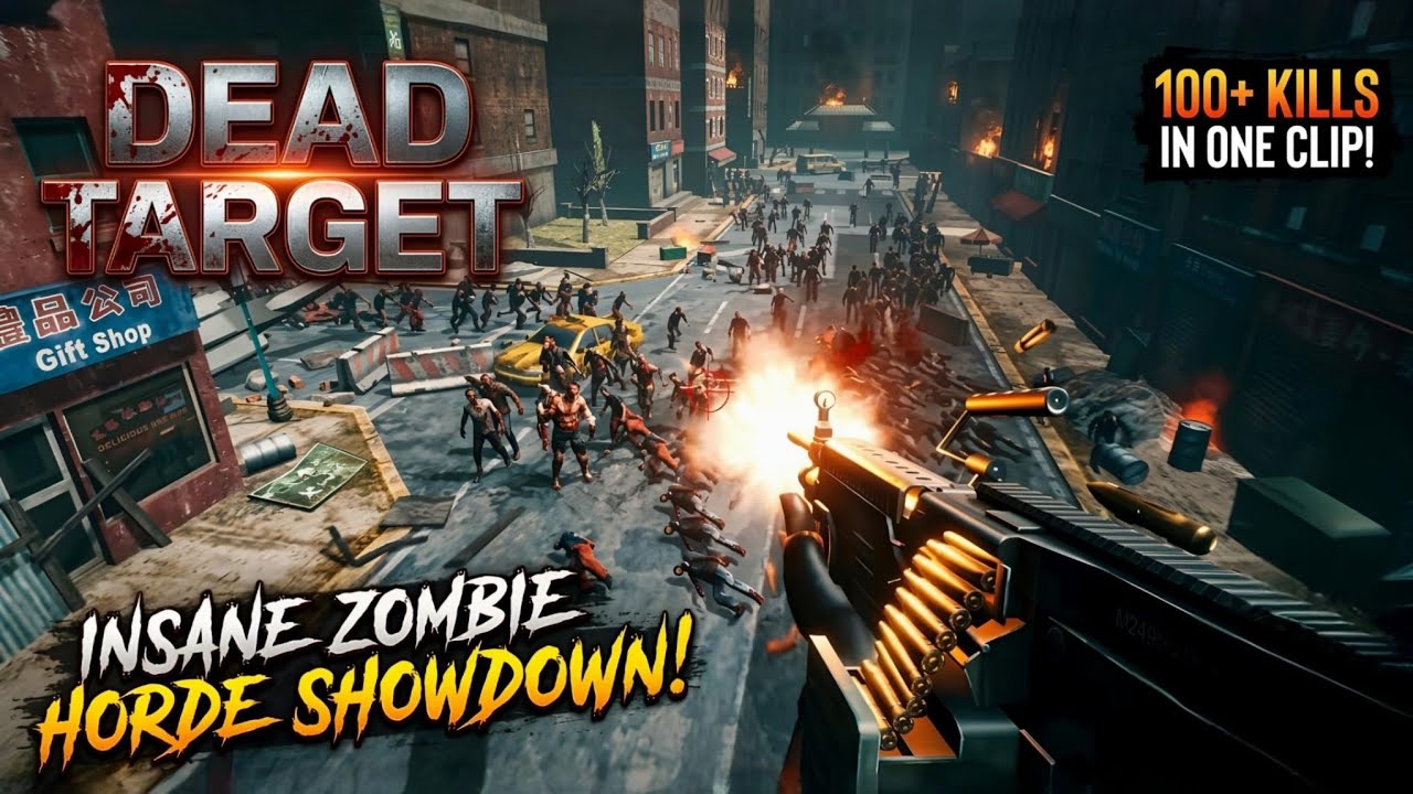 DEAD TARGET GAMEPLAY WALKTHROUGH PART 1 | ZOMBIE ANDROID GAMEPLAY SAMFPS 