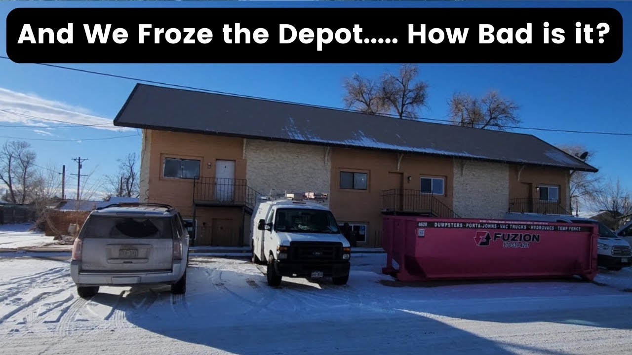 We Froze the Depot Pipes! How Much Damage Was Done?