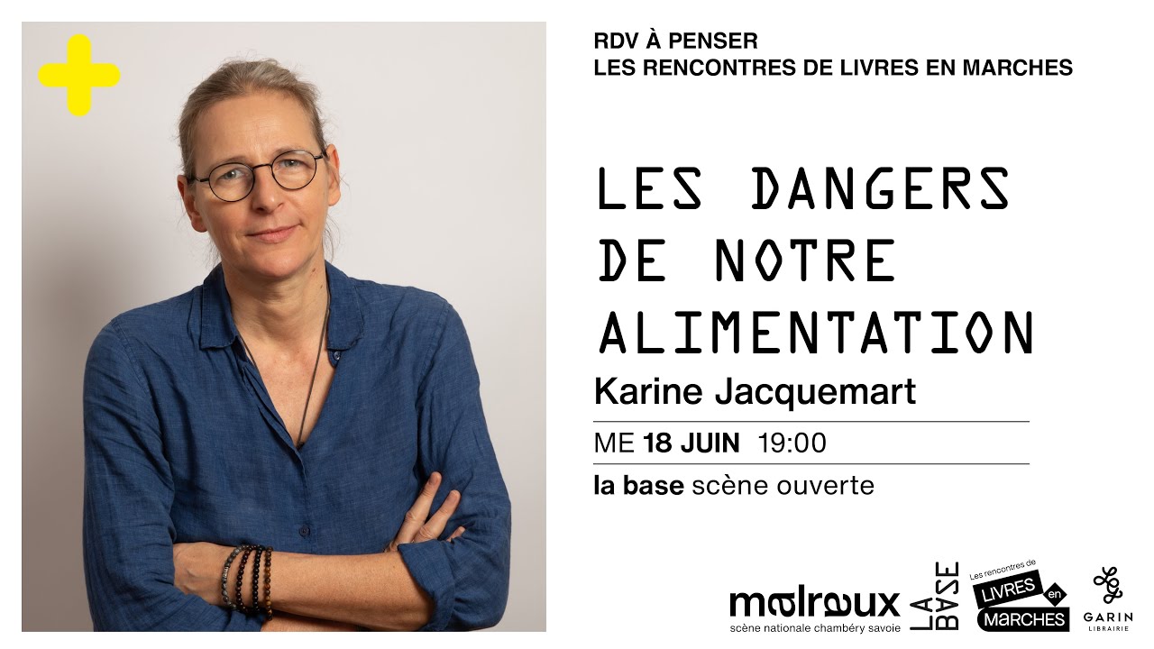 RDV à penser avec Karine Jacquemart  EN DIRECT de La Base - Chambéry