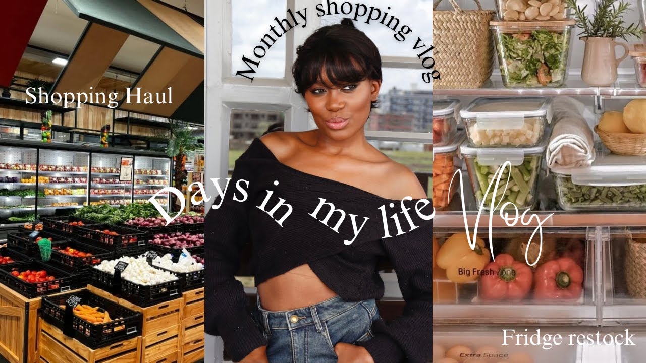 Monthly shopping  | Fridge٫kitchen٫WC & Laundry restock | Life of a kenyan girl