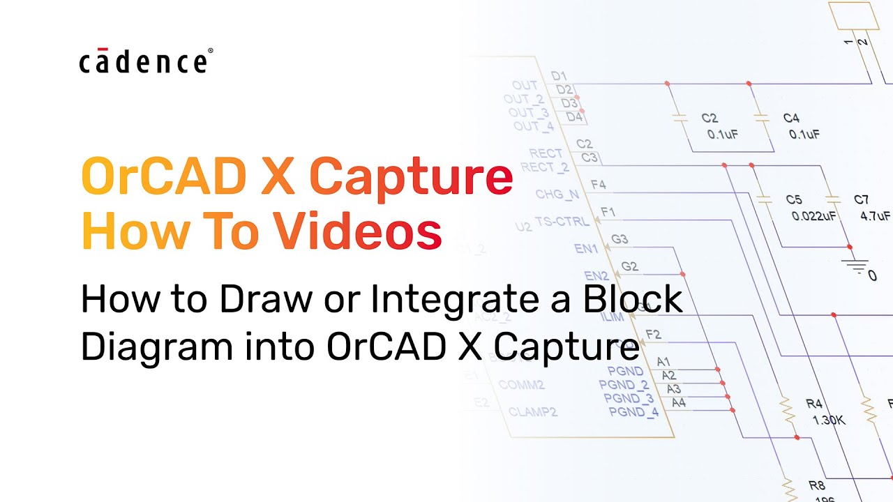 How to Create a Bottom up Hierarchical Schematic Design in OrCAD X Capture