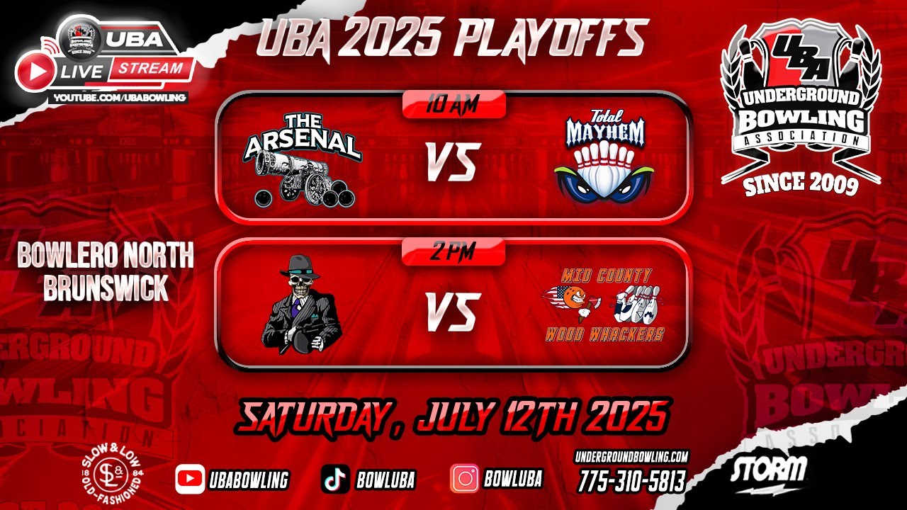Live UBA Playoffs | The Arsenal vs Total Mayhem | NE Conference | S15 | North Brunswick