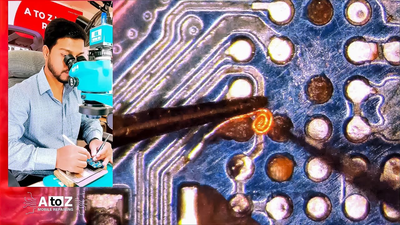Mastering Motherboard Micro Work 🔧 | Missing Pad Repair Secrets Revealed!