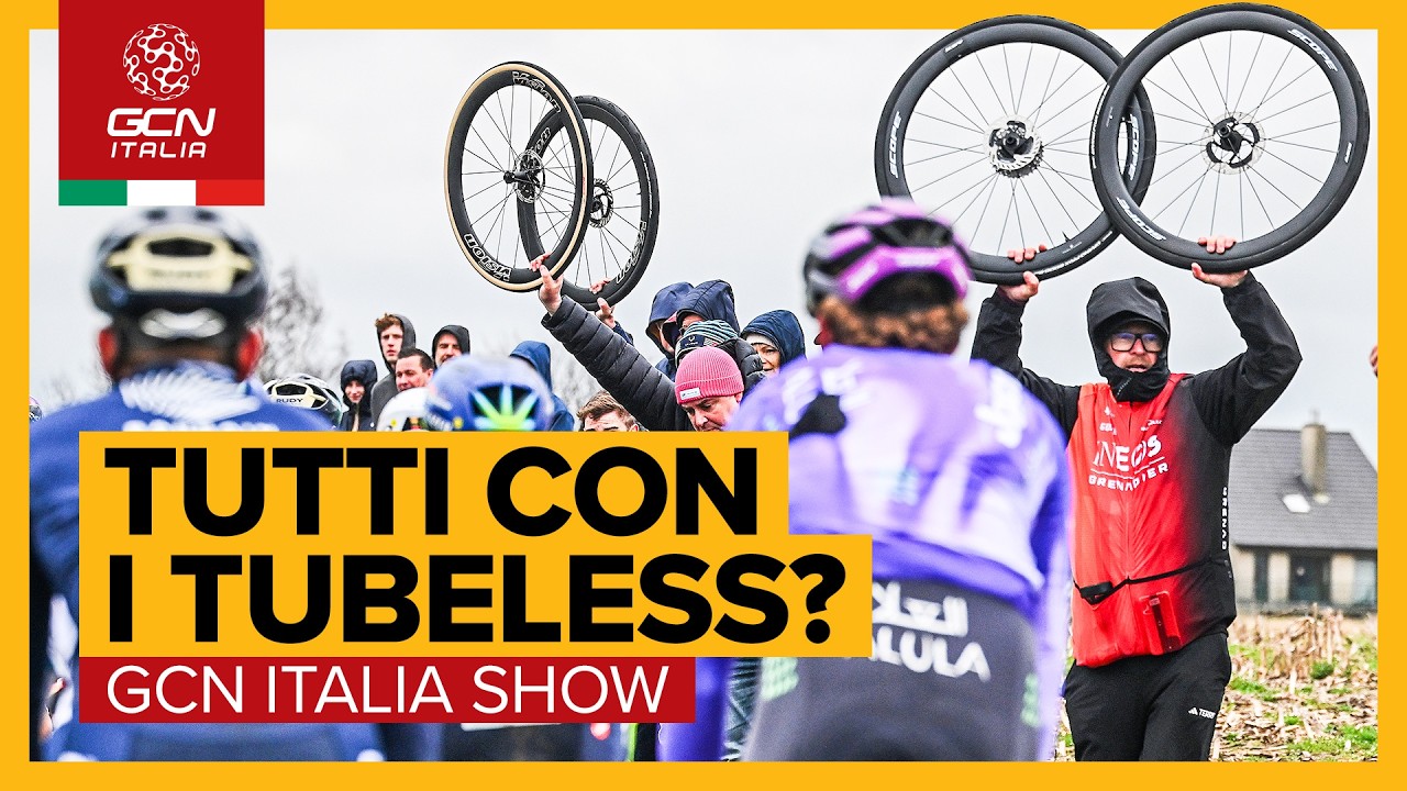 Tubeless e Basse Pressioni: Perché oggi i Pro sono più veloci? | GCN Italia Show 374