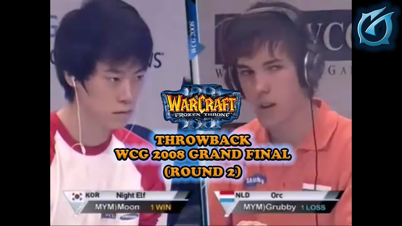 Throwback Video - WCG 2008 Grand Final - Grubby vs Moon - Round 2 (German)