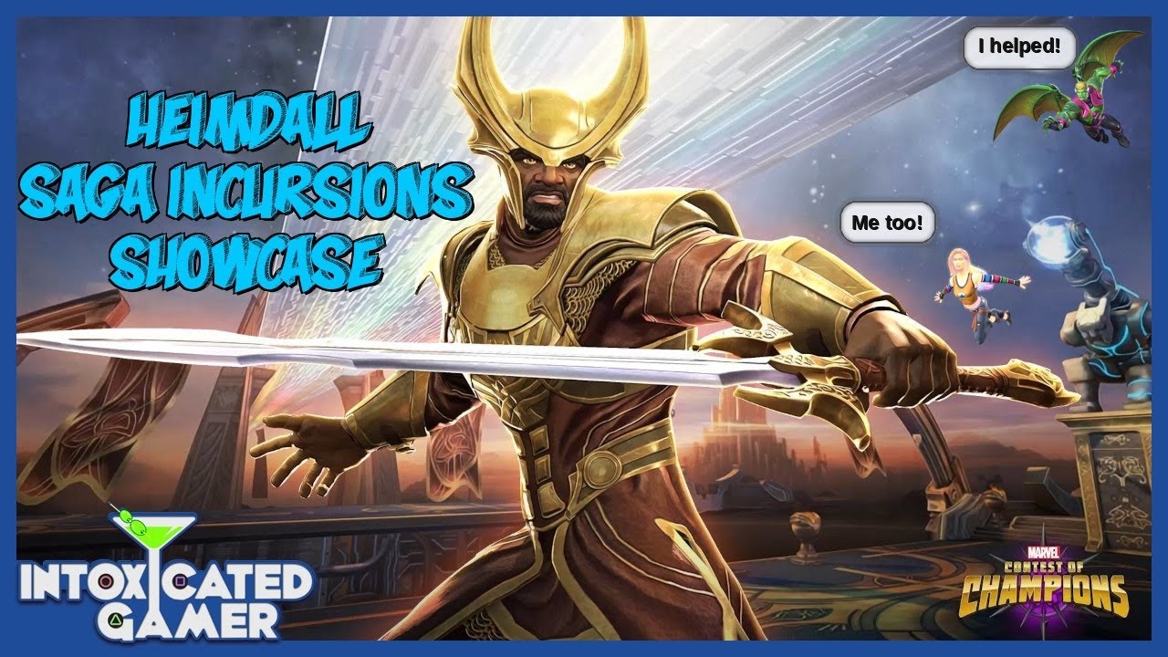 SAGA INCURSIONS FEATURING BUFFED HEIMDALL!!!