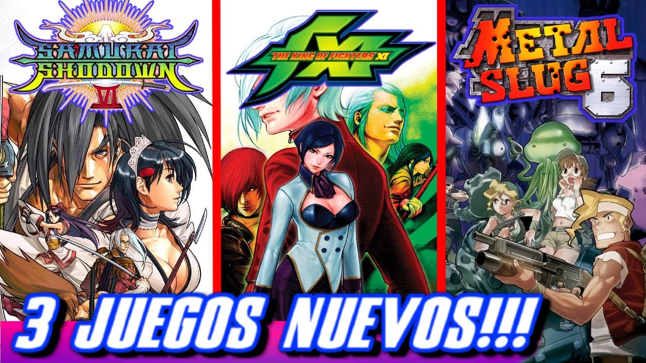 SEGA DREAMCAST EXPLOTA DE JUEGOS NUEVOS!!! (Metal Slug 6 - KOF 11 - Samurai Shodown 6) NUEVOS JUEGOS