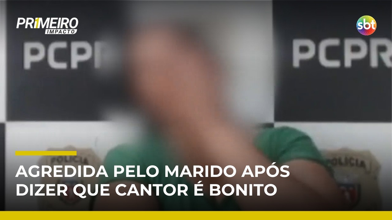 Mulher leva soco do marido após dizer que cantor Gusttavo Lima é bonito | #PrimeiroImpacto