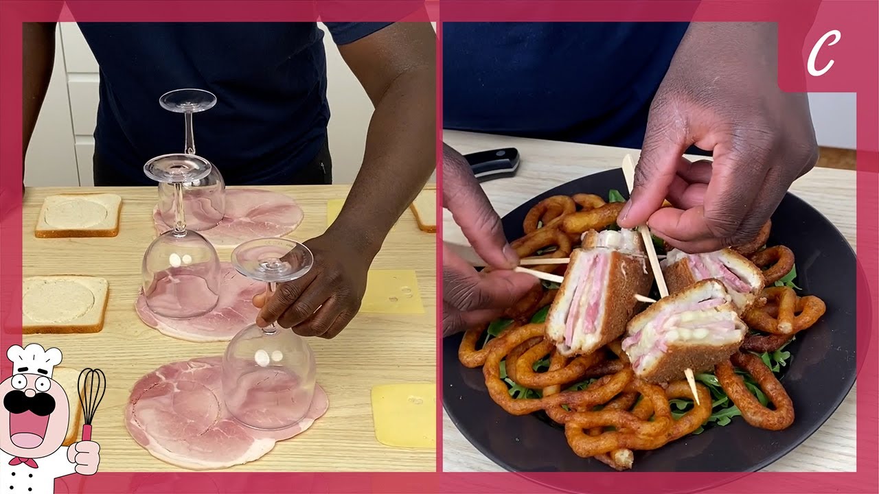 ¡Hicimos el mejor de los sándwiches con queso y jamón!