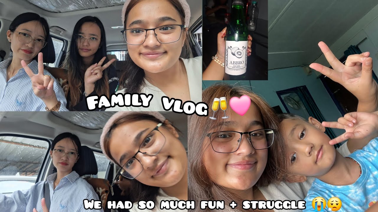 Our Crackhead Family😂🩷 We had so much fun + Struggle 😭|| I gave my younger brother a surprise gift🎁🤭