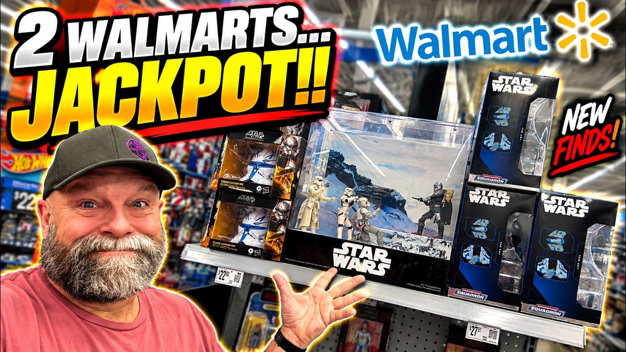 🔥 ДВОЙНАЯ ОХОТА ЗА ИГРУШКАМИ В WALMART!! НЕ ОЖИДАЛ ТАКИХ НАХОДОК! 🔥